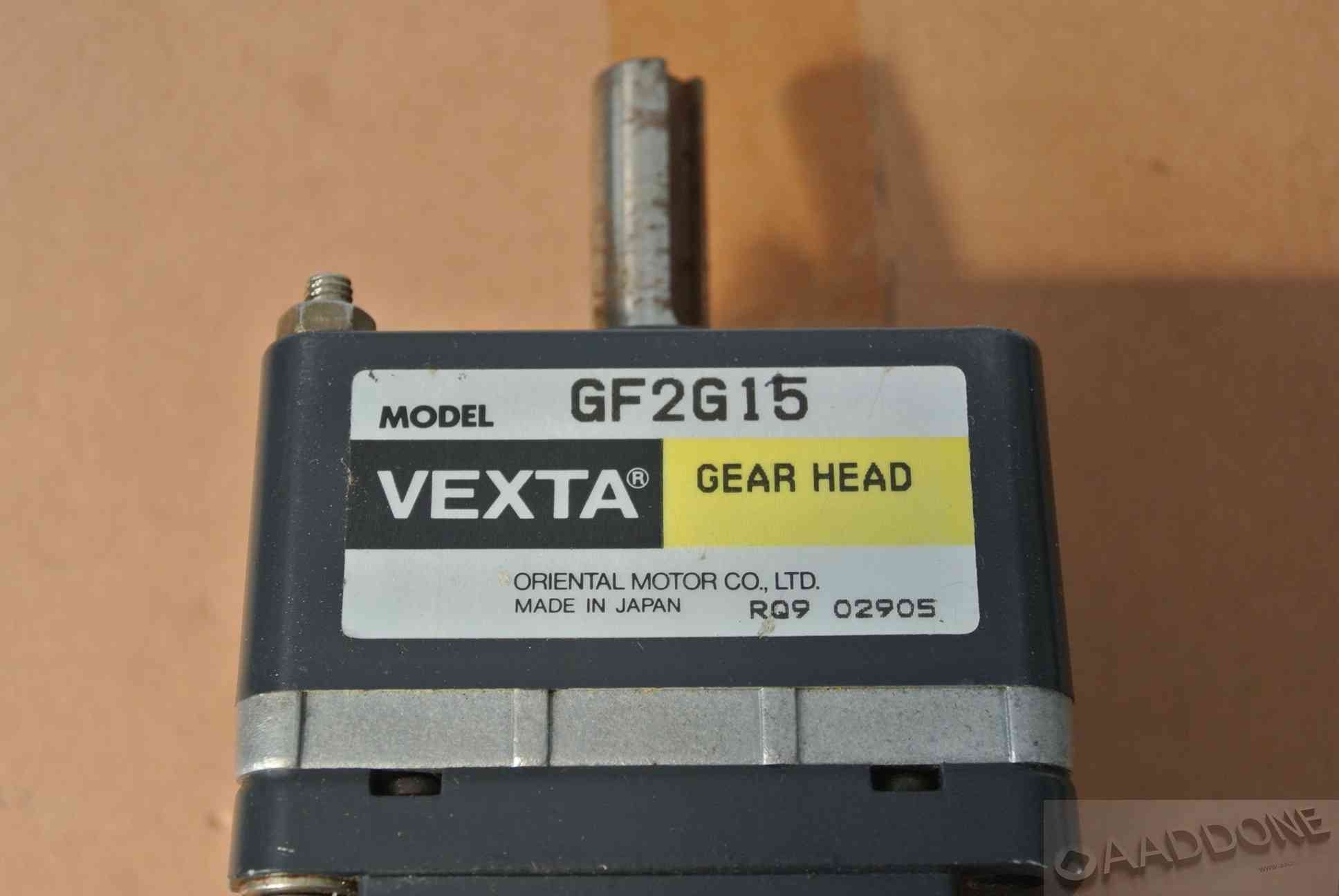 VEXTA GF2G15 齒輪頭