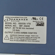 將圖片載入圖庫檢視器 Kollmorgen S20330-VTS Servo Driver Serial 08F-00430