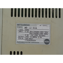 將圖片載入圖庫檢視器 Mitsubishi MR-J2-60A AC Servo Drive 600W Input 200-230V