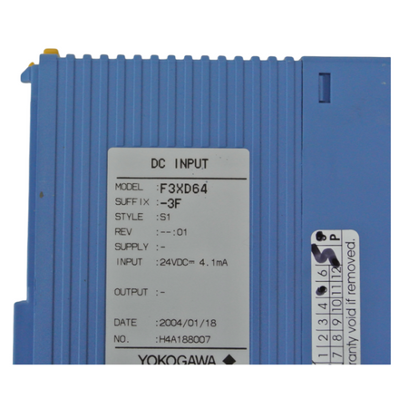 YOKOGAWA F3XD64-3F Robot PLC Programmable Controller - Rockss Automation