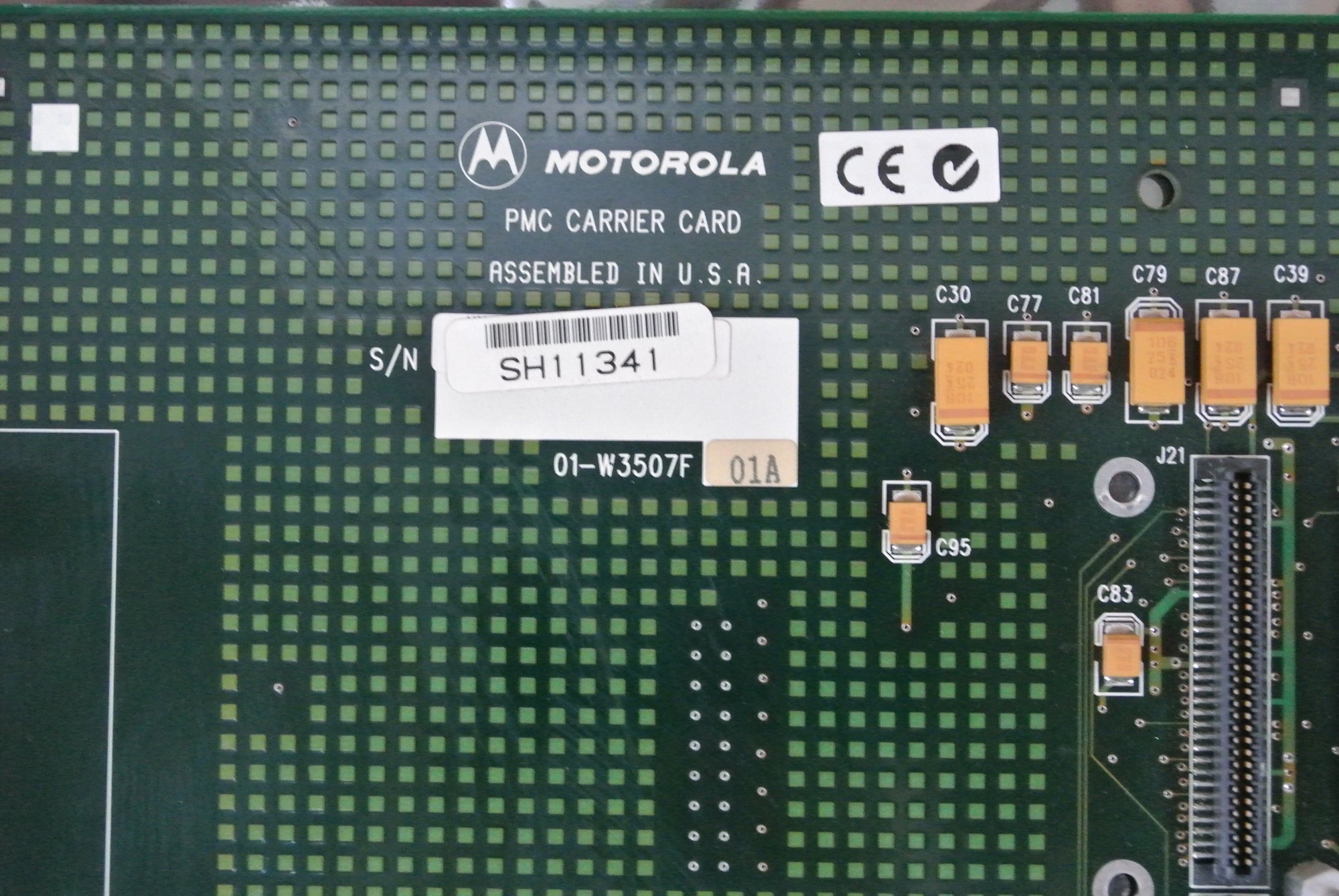 MOTOROLA MPMC202 01-W5507F01A PWB 84-W8507F01A Board