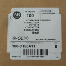 Load image into Gallery viewer, Allen Bradley 100-D180A11 B AC/220V Contactor