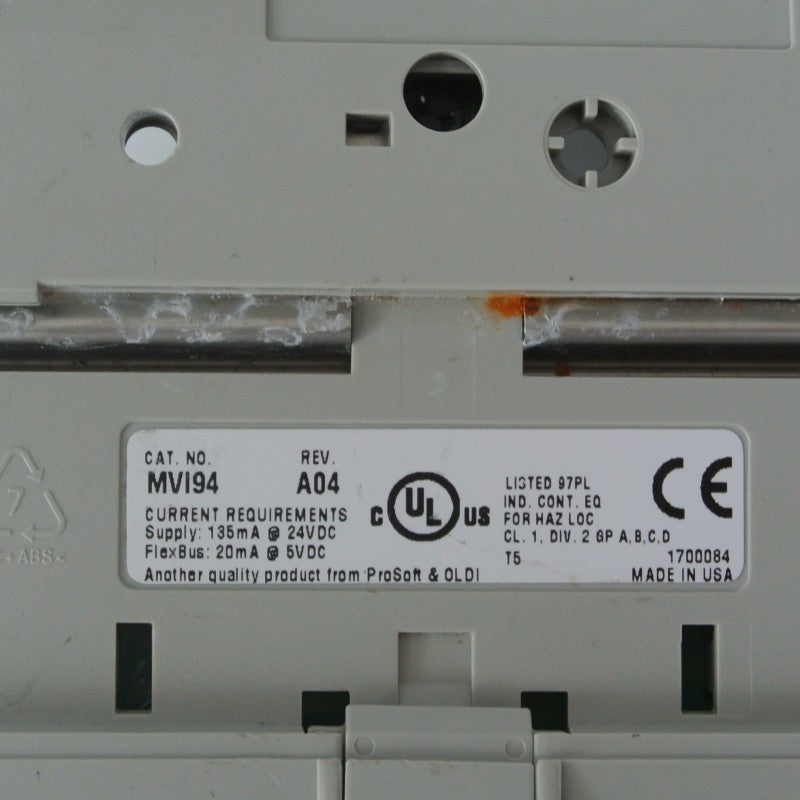 Allen Bradley MVI94 通訊模組 REV A04