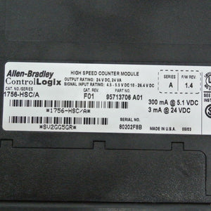 Allen Bradley 1756-HSC/A High Speed Counter Module