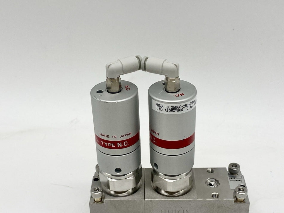 Fujikin Pneumatic Valve FBSDL-6.35UGC-2B3-DVD#A