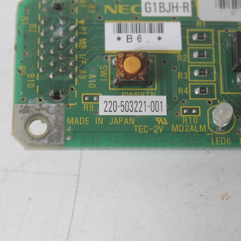 NEC G1BJH-R 220-503221-0001 Board