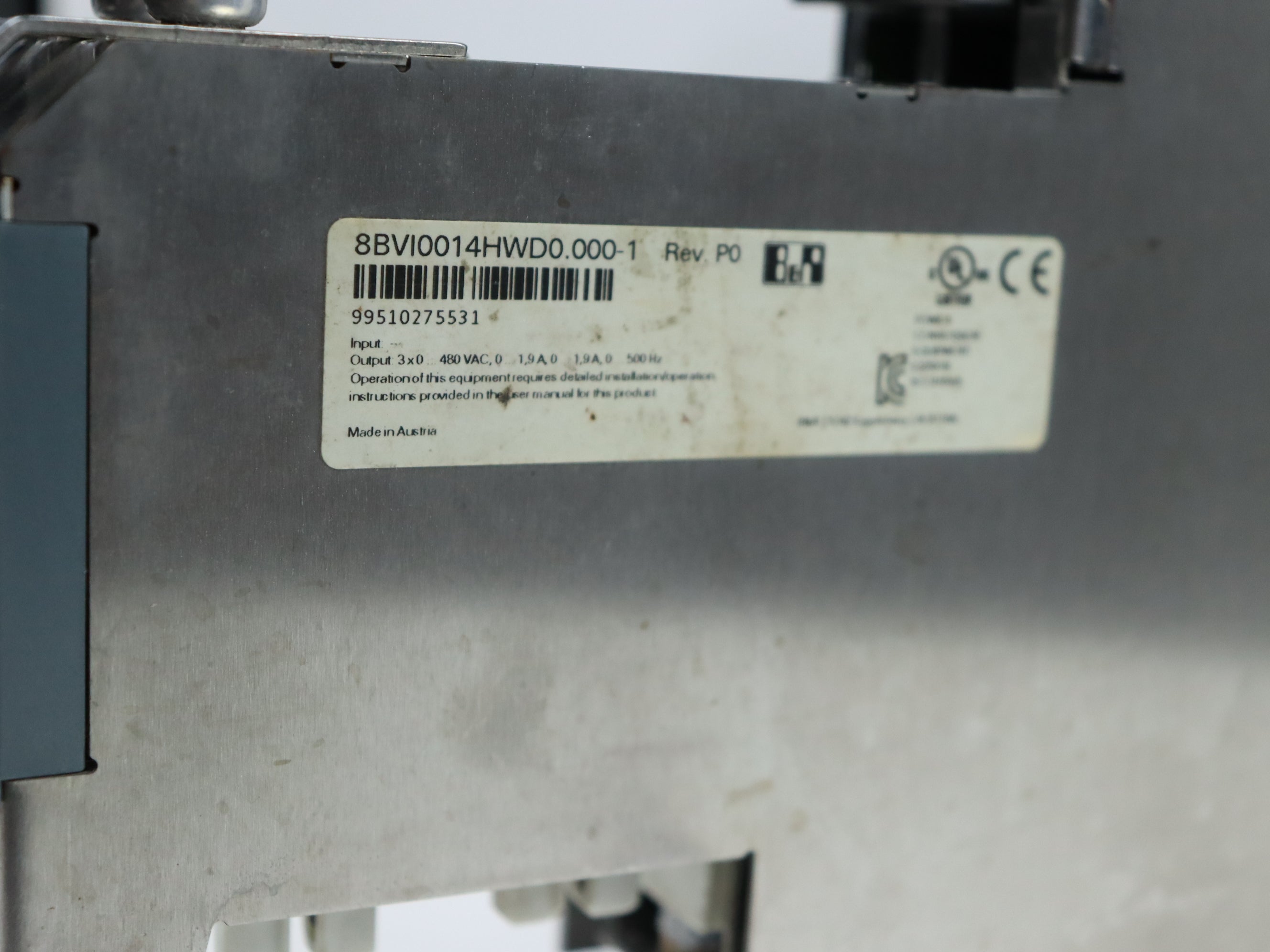 B&amp;R 8BVI0014HWD0.000-1驅動程式