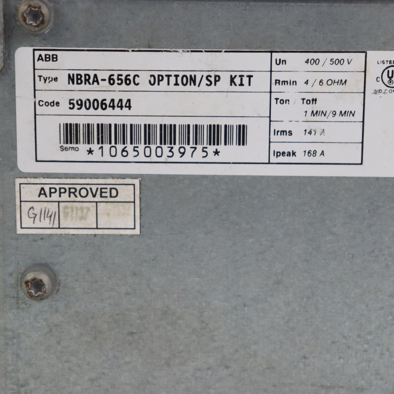 ABB NBRA-656C 煞車斬波器