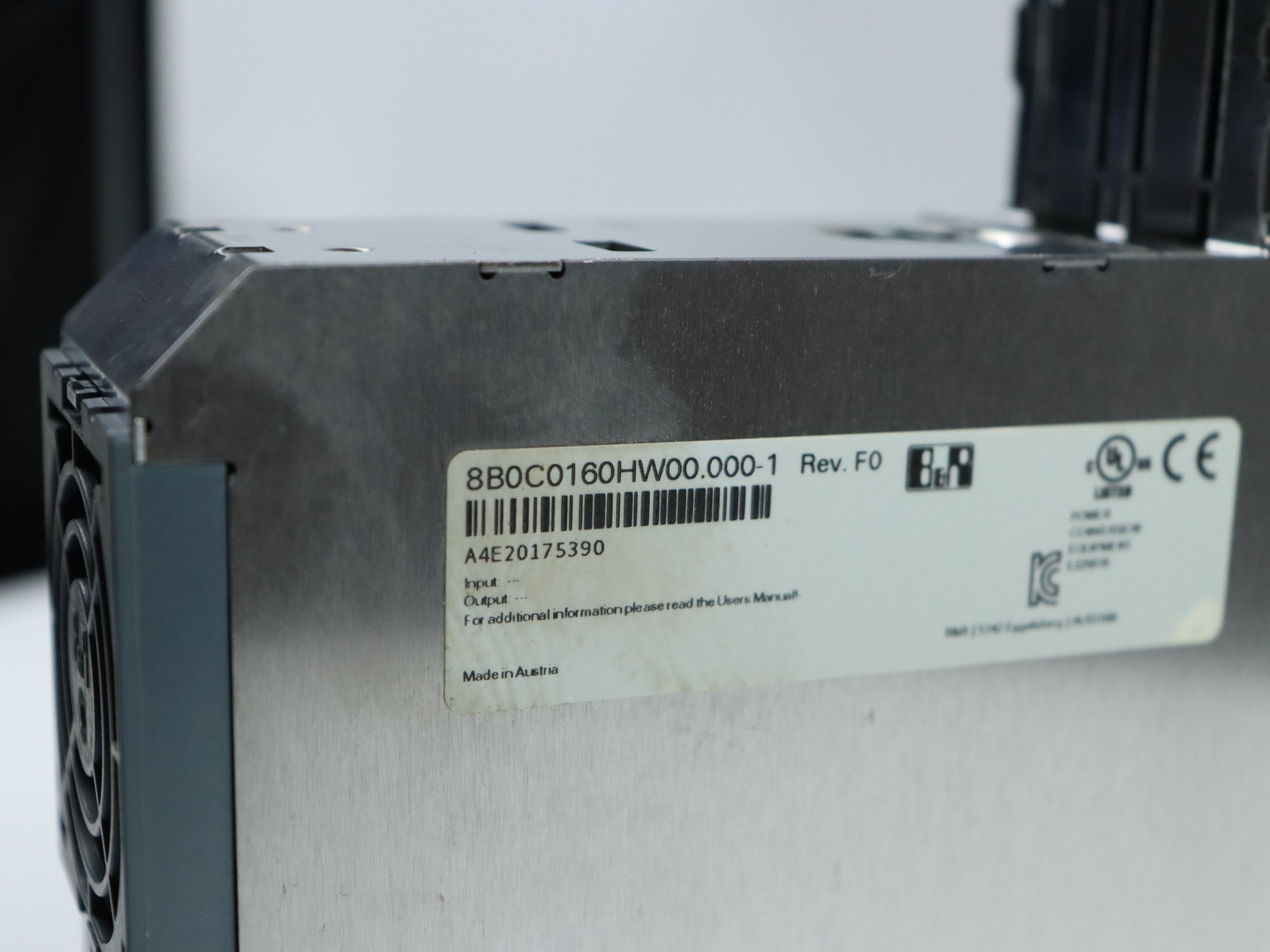 B&R 8B0C0160HW00.000-1 驅動程式