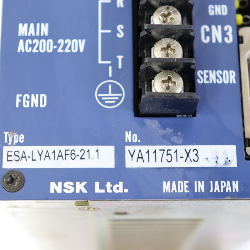 NSK ESA-LYA1AF6-21.1伺服驅動器