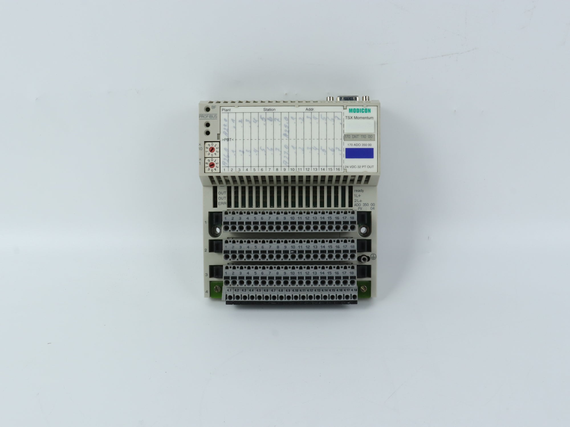 施耐德電機 170ADO35000 PLC 模組