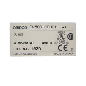OMRON CV500-CPU01-V1 PLC CPU Controller