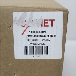 COMET CVMX-1500BW/8-BEAC-J1 NIB Vacuum Capacitor