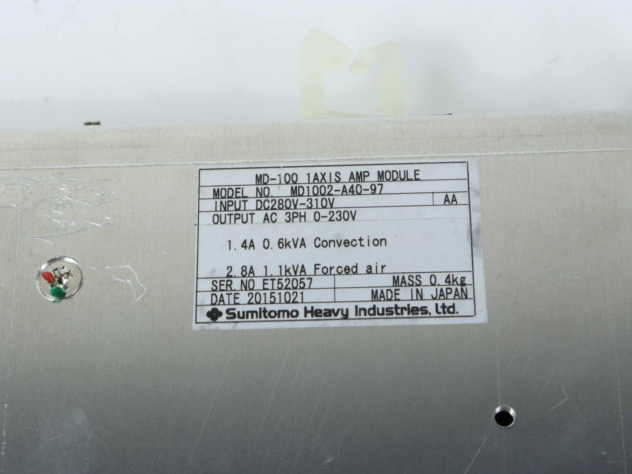 Sumitomo MD1002-A40-97 Board - Rockss Automation