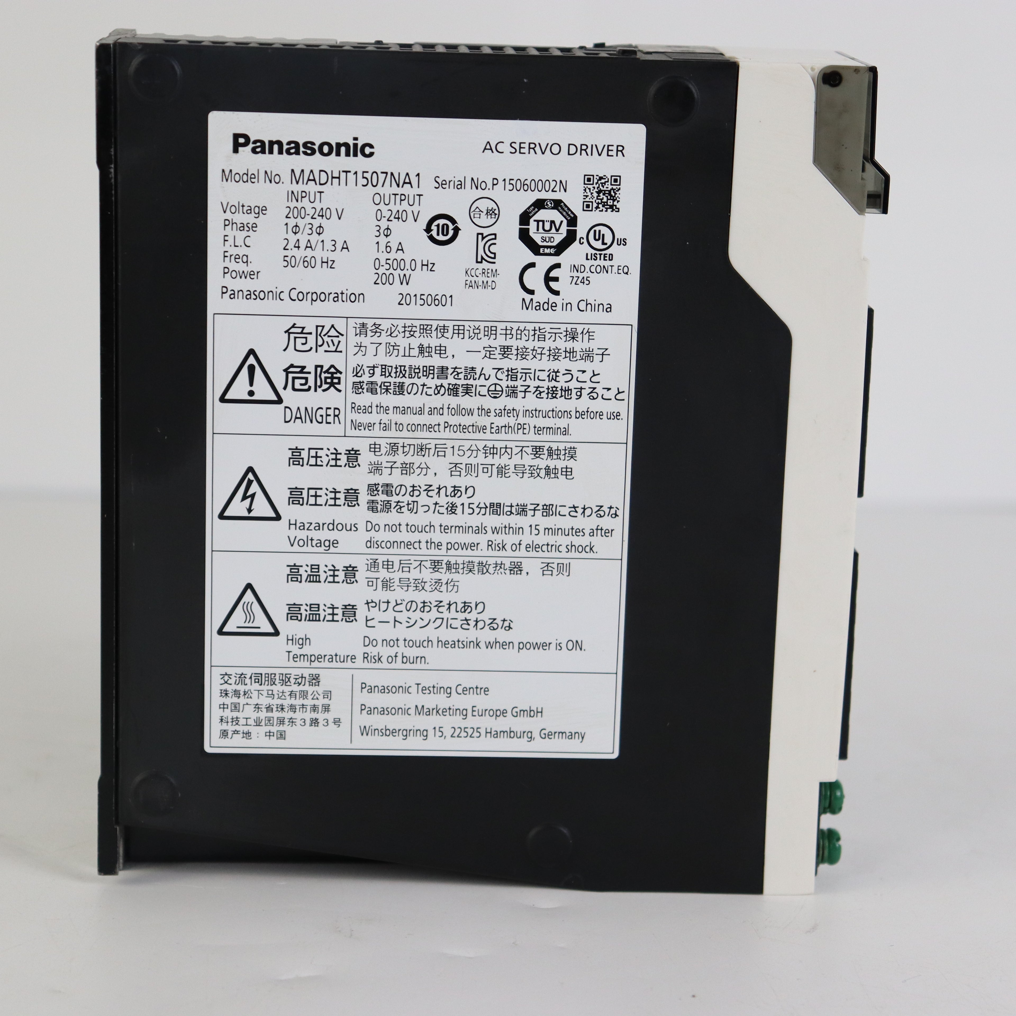 Panasonic MADHT1507NA1 Driver