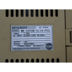 Mitsubishi MR-H350B-S114-P53 AC Servo Drive 3.5kW Input 200-230V