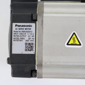 Panasonic MSMJ022G1U Motor