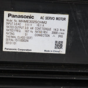 Panasonic MHME302SCHM2 motor