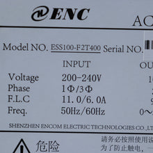將圖片載入圖庫檢視器 ENC ESS100-F2T400 servo driver