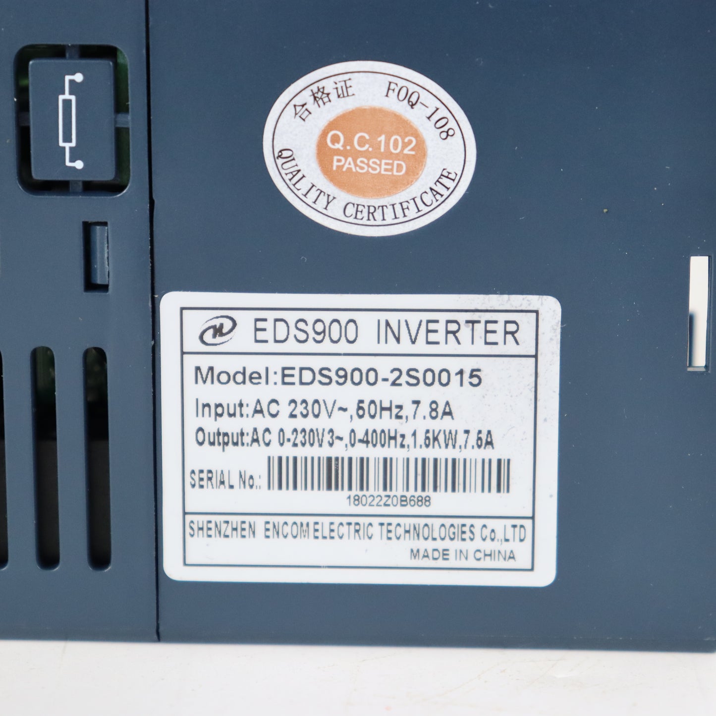 ENC EDS900-2S0015 Inverter