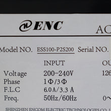 將圖片載入圖庫檢視器 ENC ESS100-P2S200 servo driver
