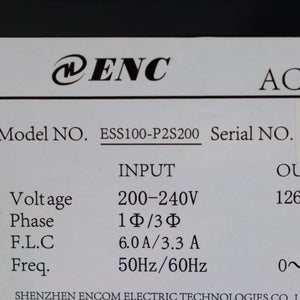 ENC ESS100-P2S200 servo driver