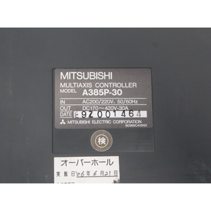Mitsubishi Multiaxis Controller A385P-30
