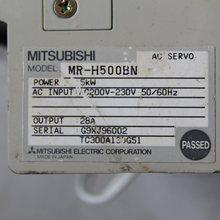 將圖片載入圖庫檢視器 Mitsubishi MR-H500BN AC Servo Drive 5kW Input 200/230V