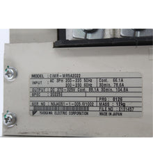 將圖片載入圖庫檢視器 YASKAWA CIMR-MR5A2022 Servo Drive