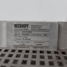 將圖片載入圖庫檢視器 BECKHOFF AX5118-0000 Servo driver