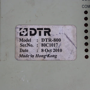 DTR DTR-800 Dyeing Machine Computer