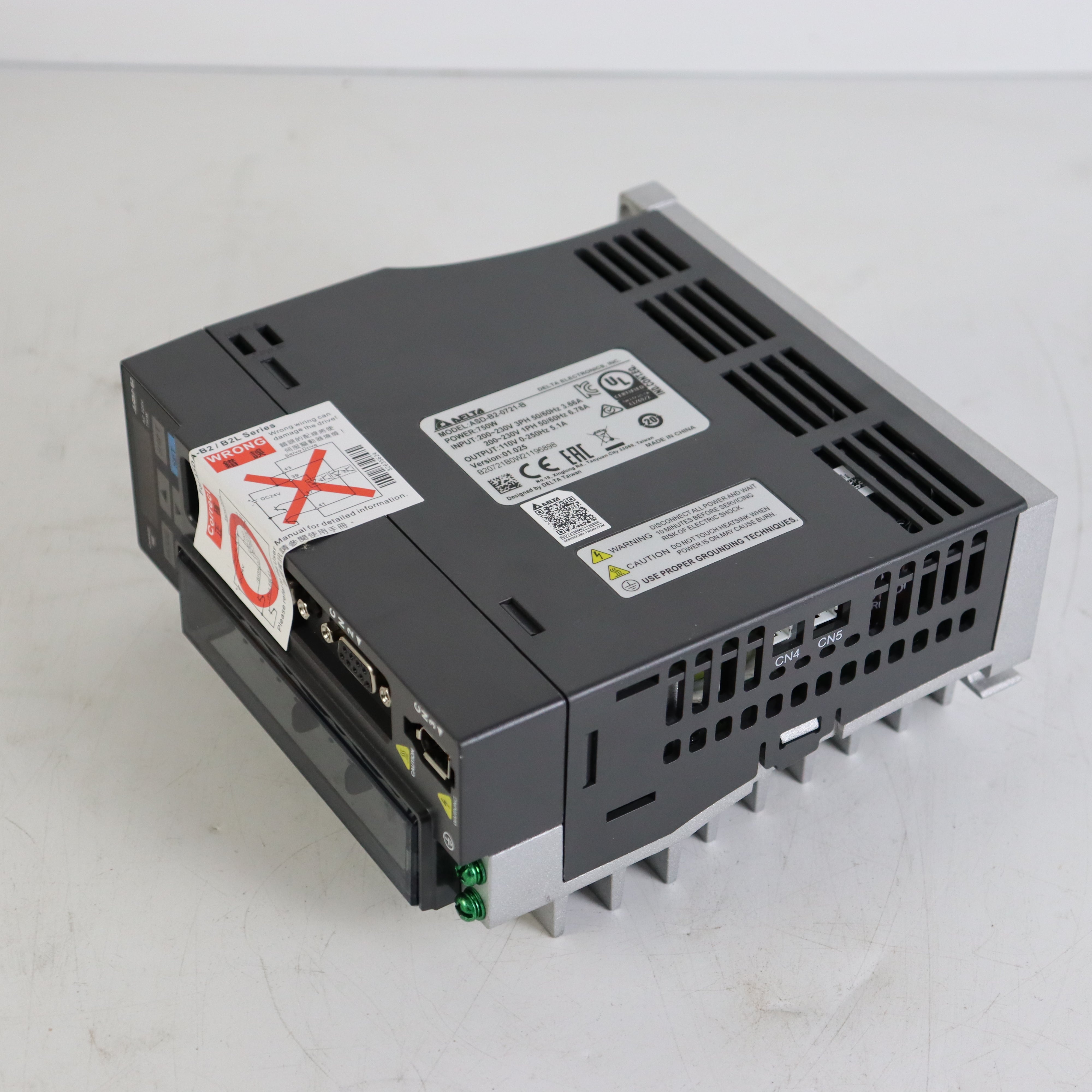 DELTA ASD-B2-0721-B AC Servo Drive - Rockss Automation