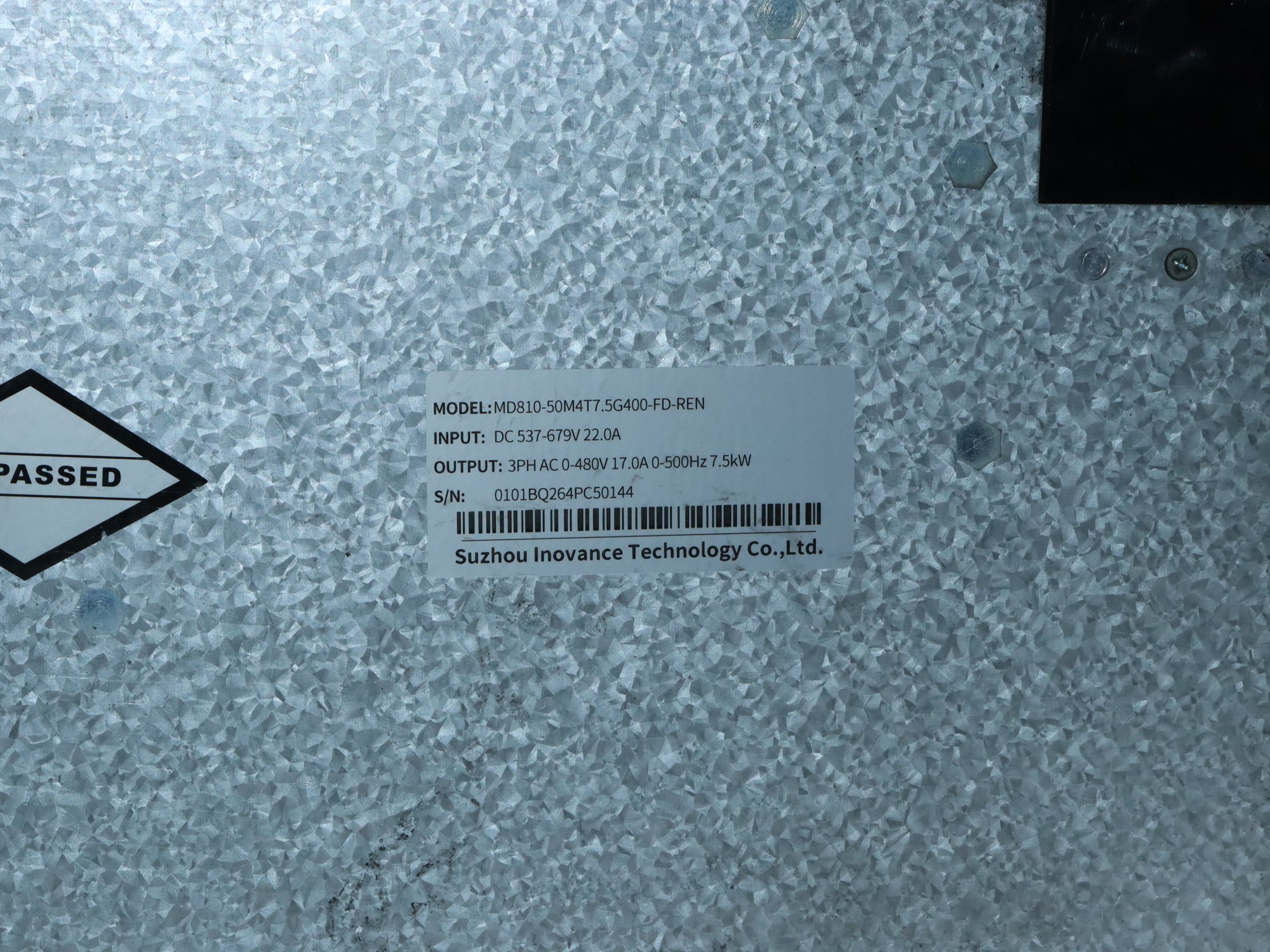 匯川MD810-50M4T7.5G400-FD-REN驅動