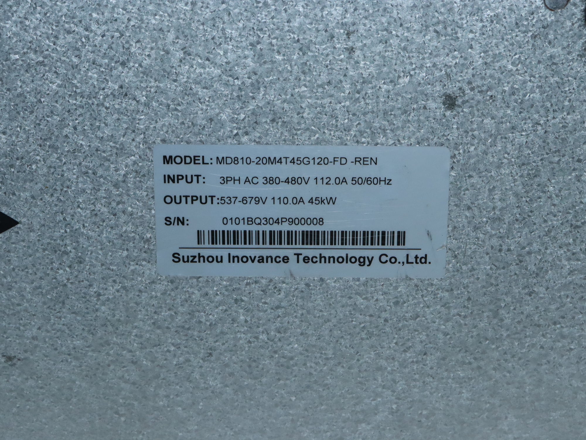 INOVANCE MD810-20M4T45G120-FD-REN驅動程式