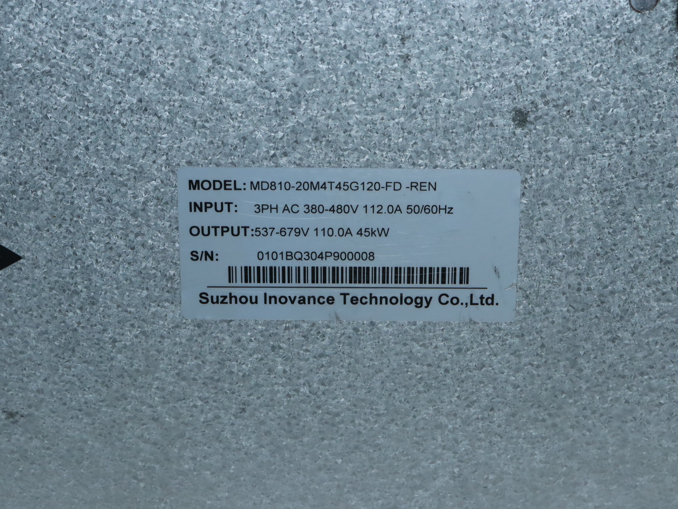 INOVANCE MD810-20M4T45G120-FD-REN驅動程式