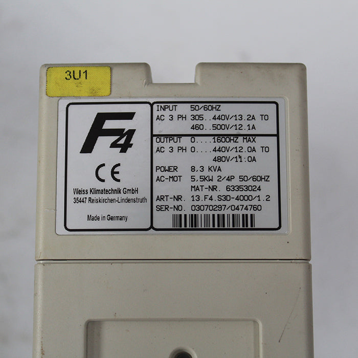 KEB 13.F4.S3D-4000/1.2 F4變頻器