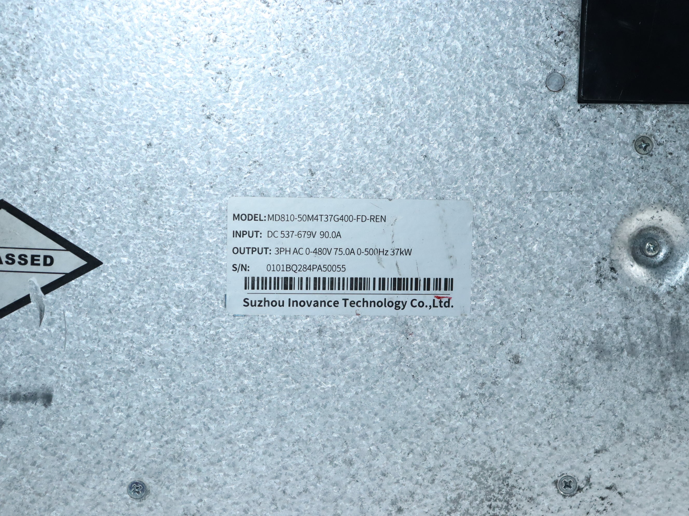 匯川MD810-50M4T37G400-FD-REN驅動器