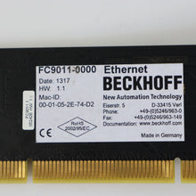 Load image into Gallery viewer, Beckhoff FC9011-0000 Board