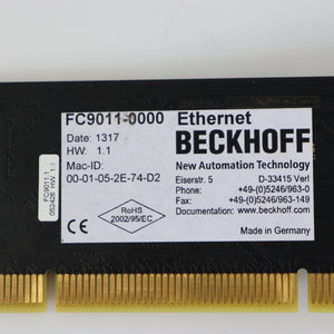 Beckhoff FC9011-0000 Board