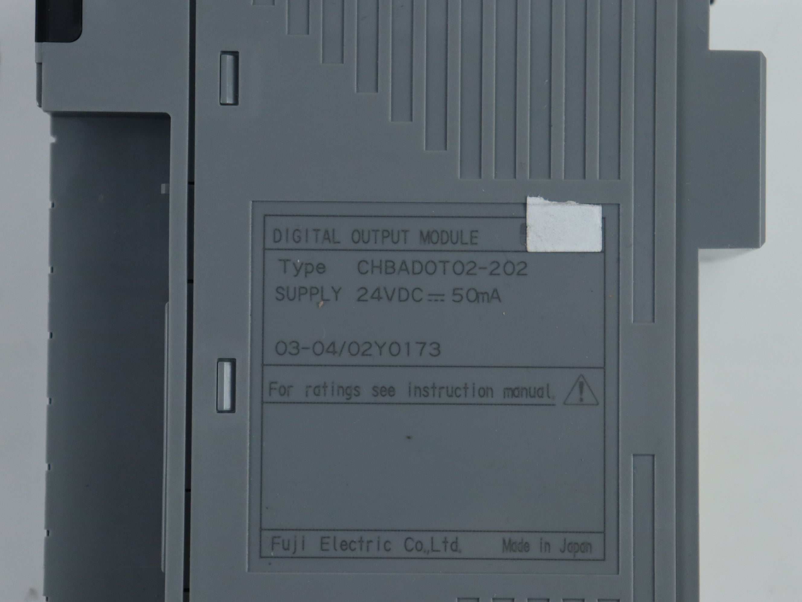 FUJI CHBADOT02-202 Analog output module