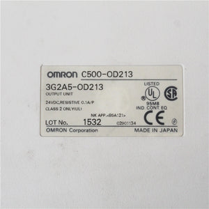 OMRON C500-OD213 Output Unit PLC