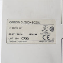 Load image into Gallery viewer, OMRON CV500-IC201 I/O Control Unit