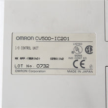 將圖片載入圖庫檢視器 OMRON CV500-IC201 I/O Control Unit