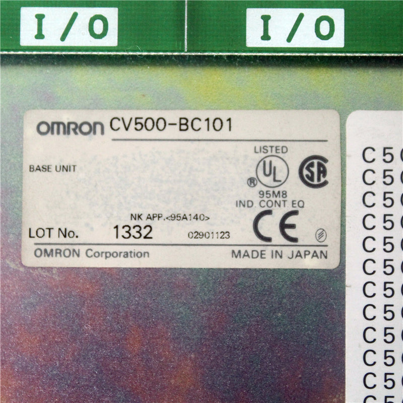 OMRON CV500-BC101 PLC Base Unit - Rockss Automation