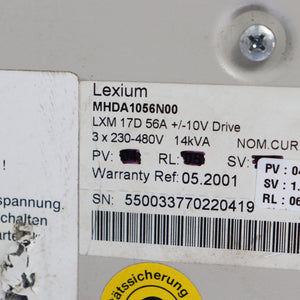 Schneider Lexium MHDA1056N00 Servo Drive Plc Module