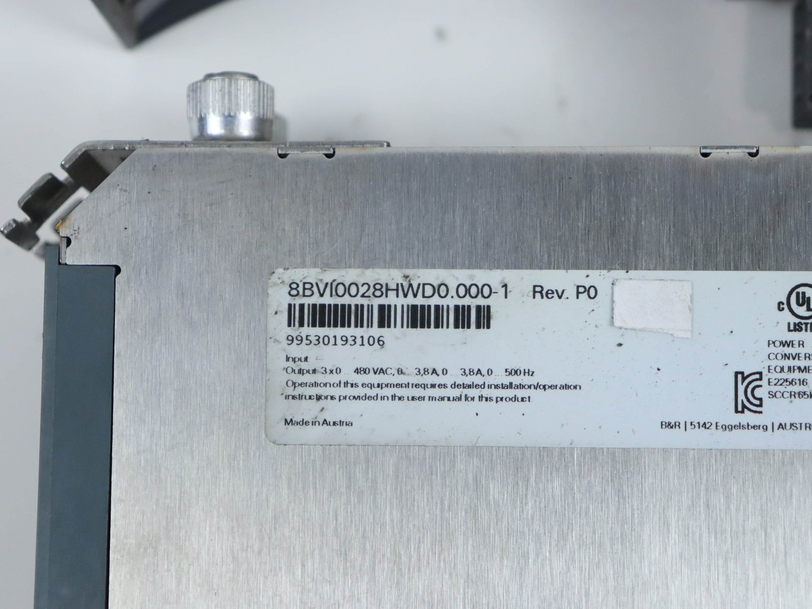 B&amp;R 8BVI0028HWD0.000-1驅動程式