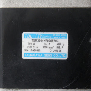 TAMAGAWA TSM3304N7025E700 750W Motor