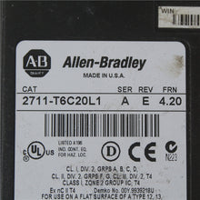 將圖片載入圖庫檢視器 Allen-Bradley 2711-T6C20L1 Touch Screen