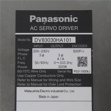 Load image into Gallery viewer, Panasonic DV83030HA101 AC Servo Driver