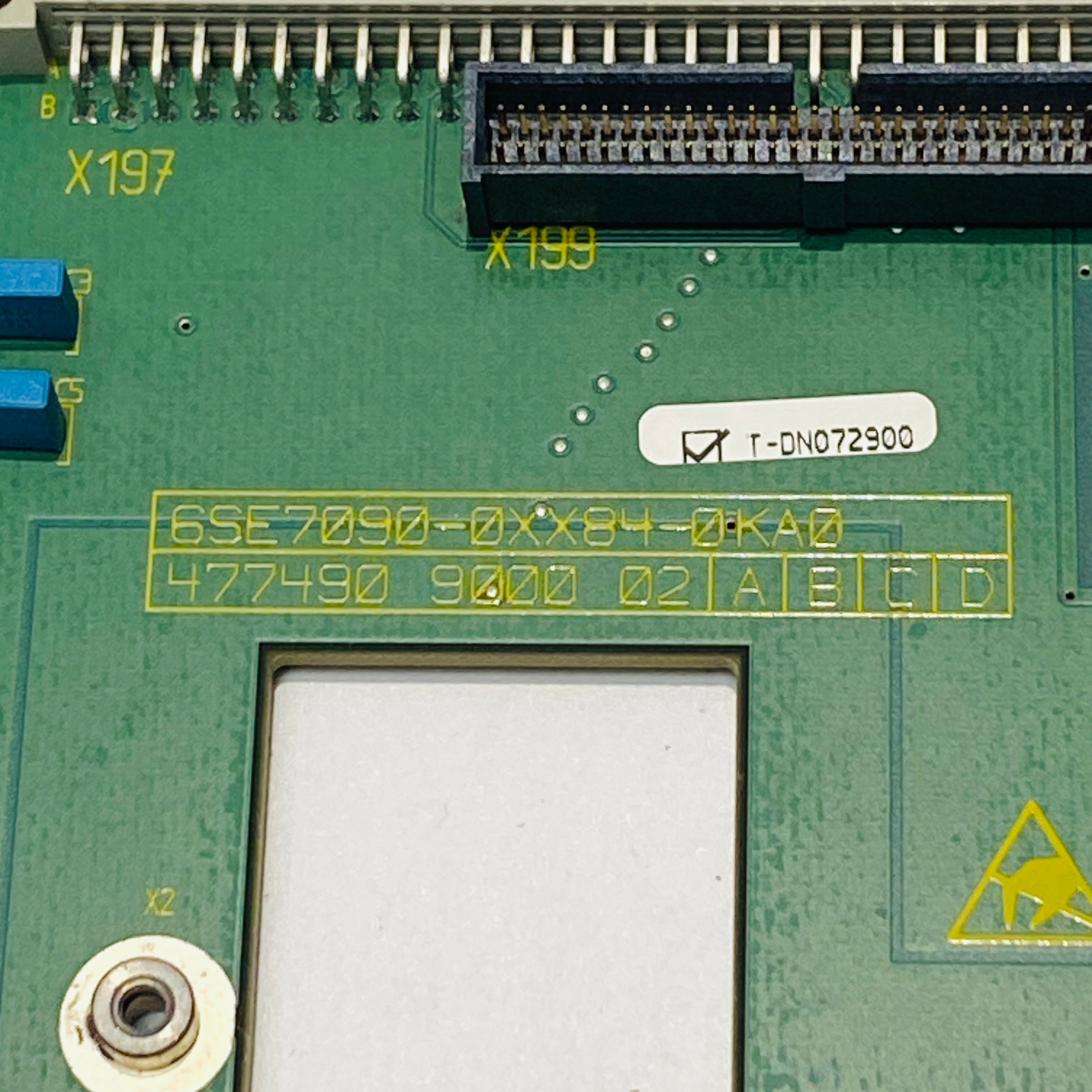 SIEMENS 6SE7090-0XX84-0KA0 Adapter Board Module Motion Control